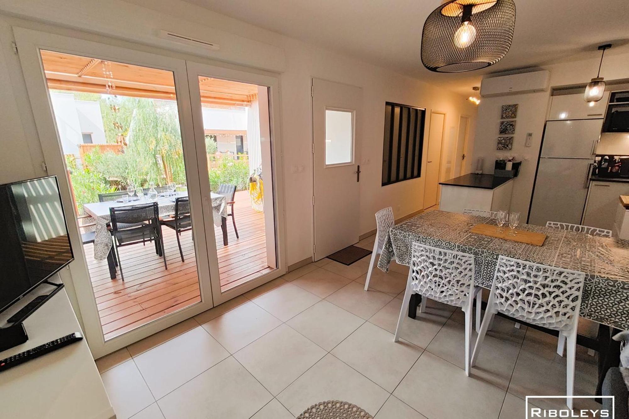 Marina Lodge - Villa T3 en résidence avec piscine Vias Esterno foto