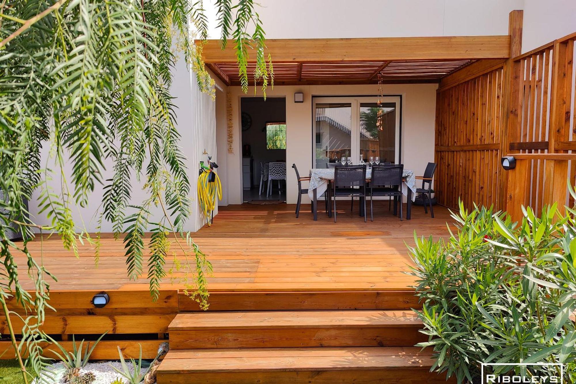 Marina Lodge - Villa T3 en résidence avec piscine Vias Esterno foto
